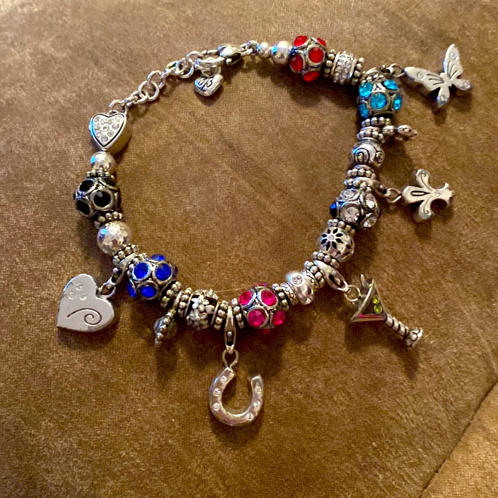 Brighton mini charms bracelet.